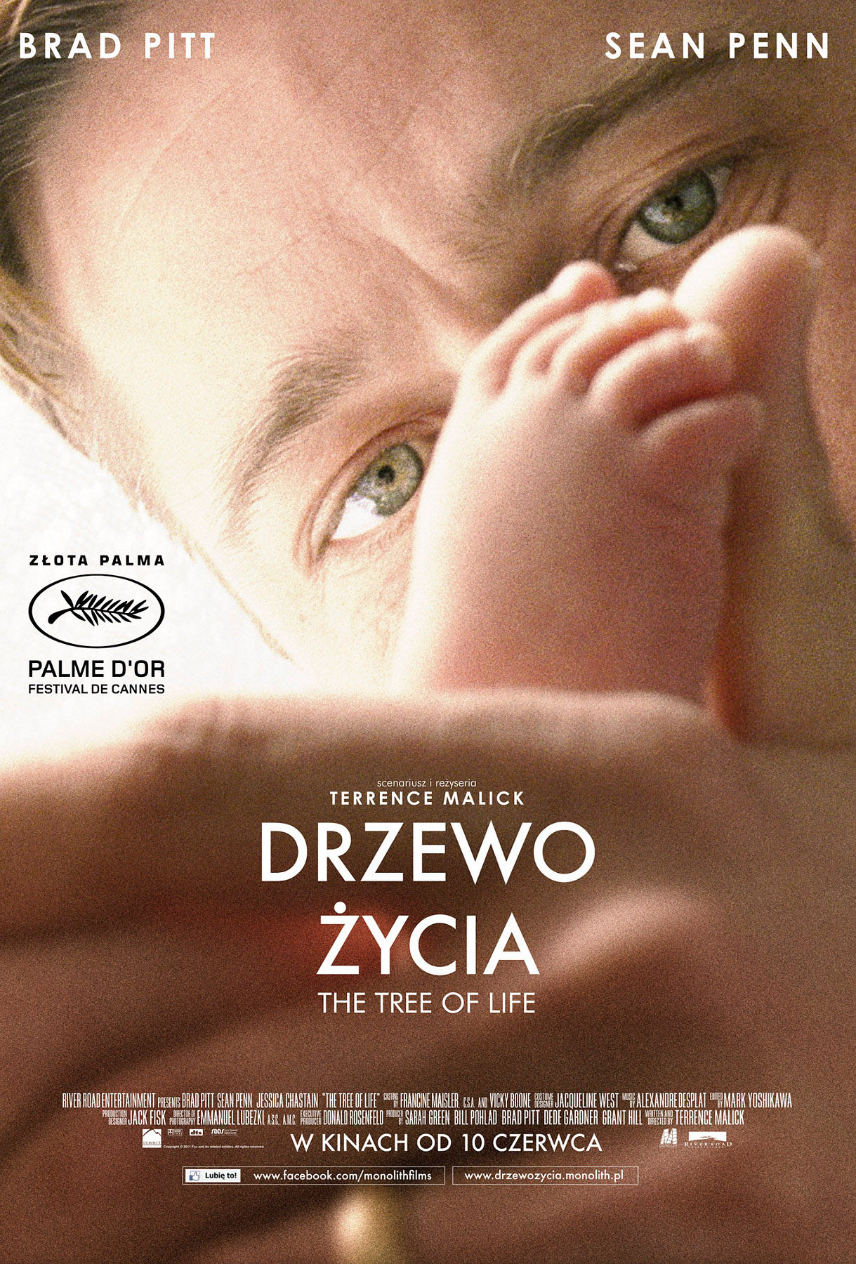 Polski plakat filmu 'Drzewo Życia'