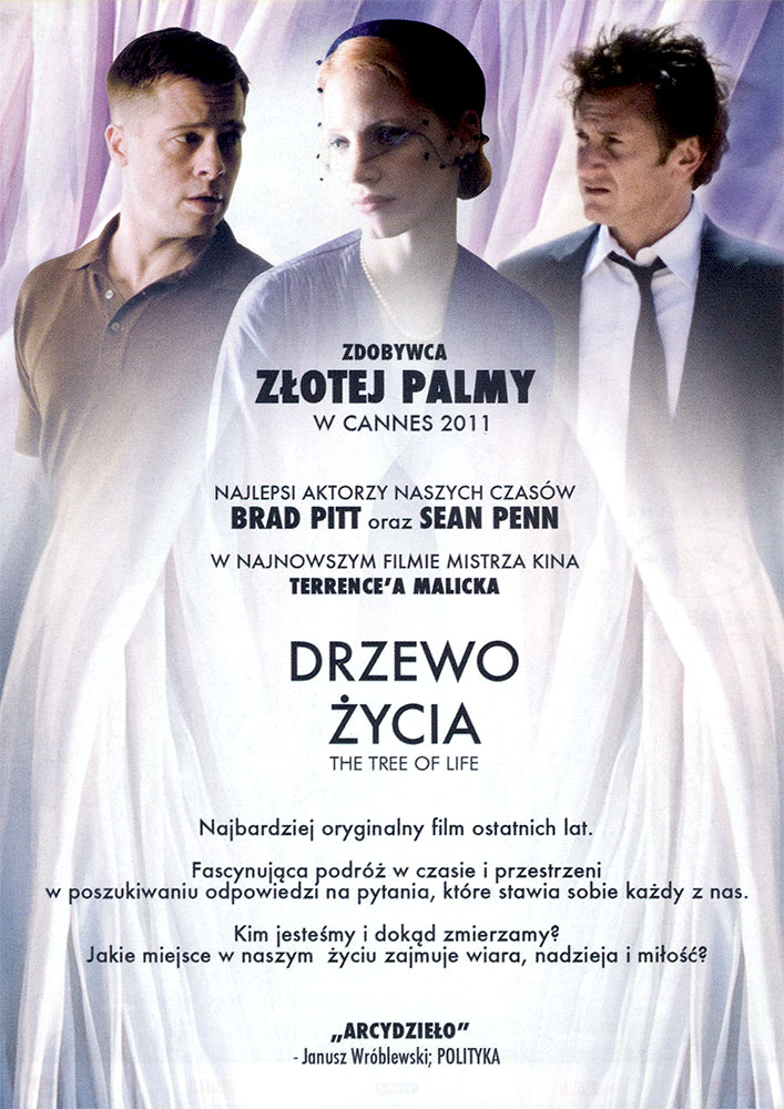 Ulotka filmu 'Drzewo Życia (tył)'