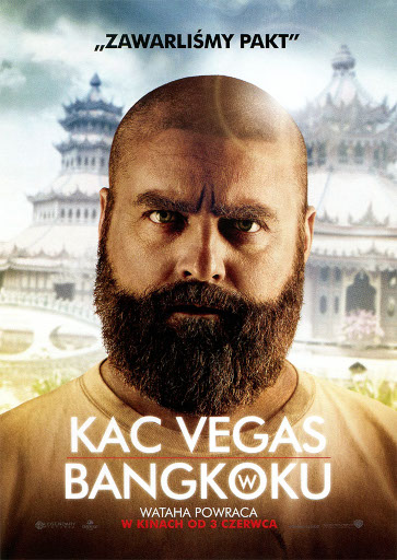 Przód ulotki filmu 'Kac Vegas W Bangkoku'