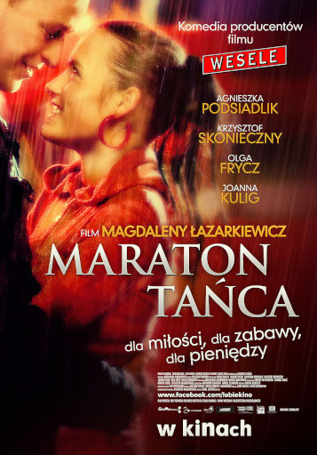 Polski plakat filmu 'Maraton Tańca'