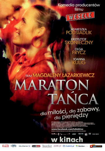 Przód ulotki filmu 'Maraton Tańca'