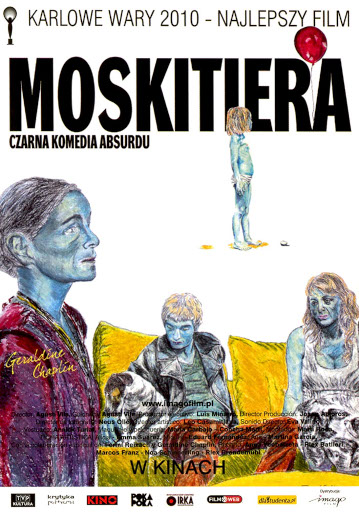 Przód ulotki filmu 'Moskitiera'