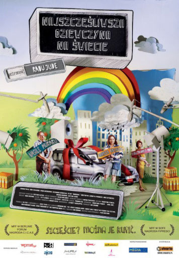 Polski plakat filmu 'Najszczęśliwsza Dziewczyna Na Świecie'