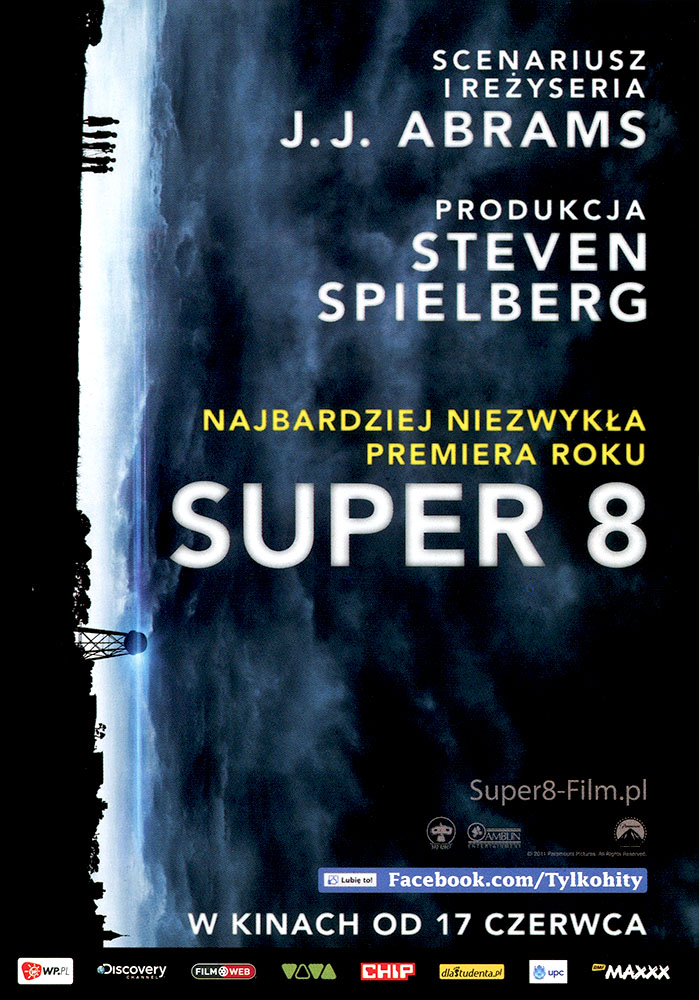 Ulotka filmu 'Super 8 (przód)'