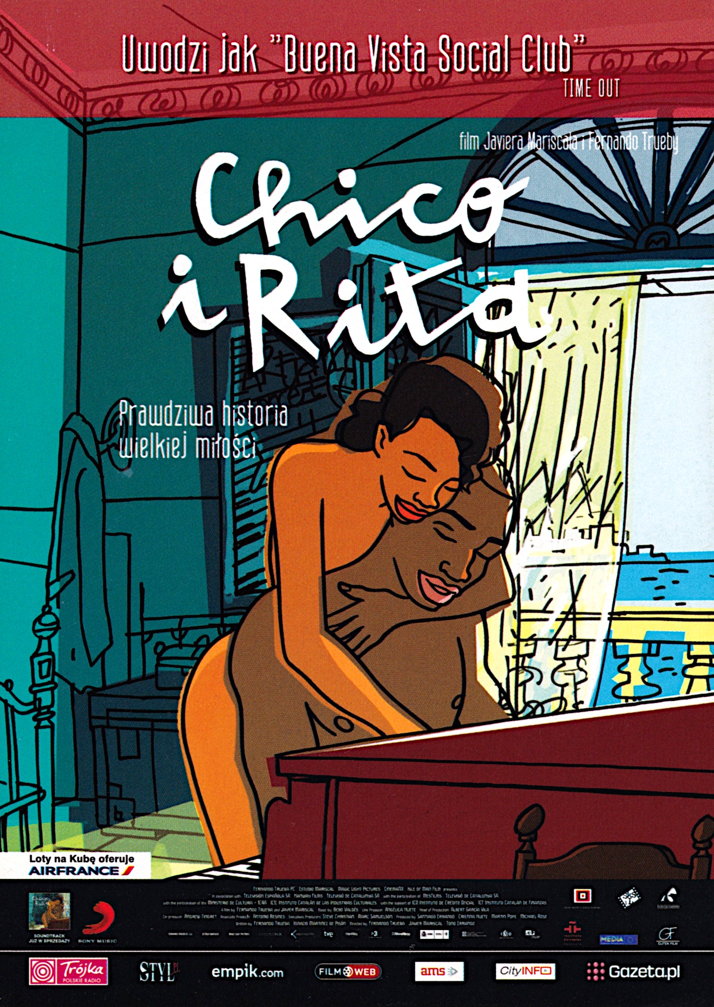 Ulotka filmu 'Chico i Rita (przód)'