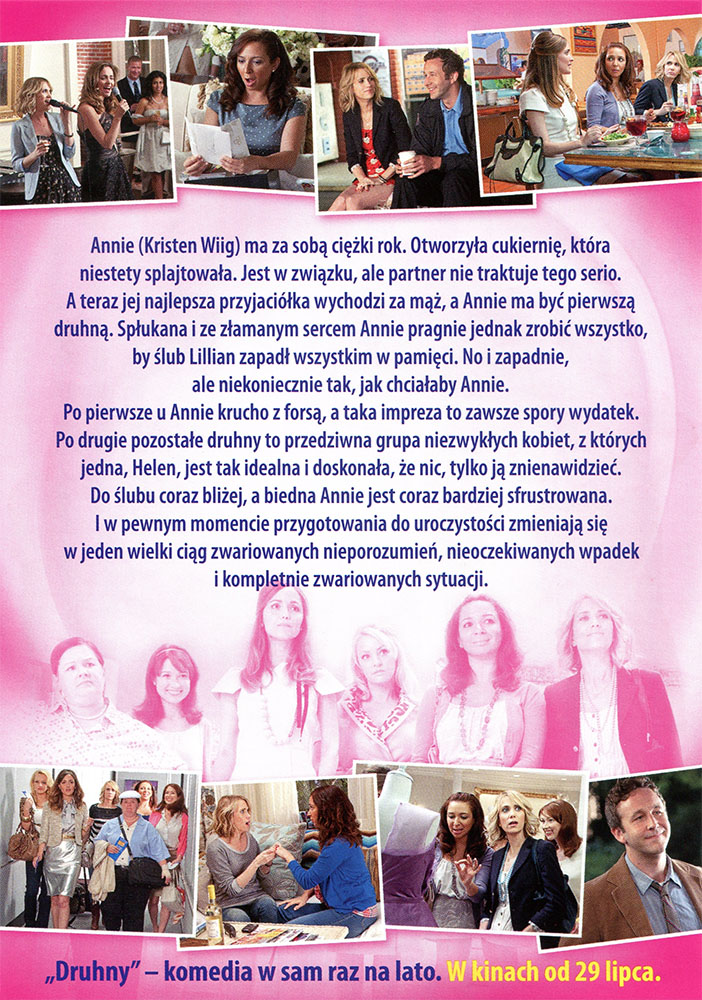 Ulotka filmu 'Druhny (tył)'