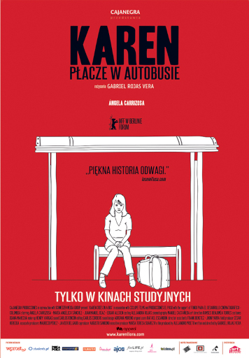 Polski plakat filmu 'Karen Płacze W Autobusie'