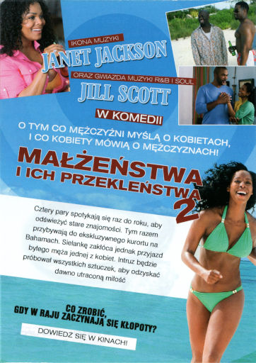 Tył ulotki filmu 'Małżeństwa i Ich Przekleństwa 2'