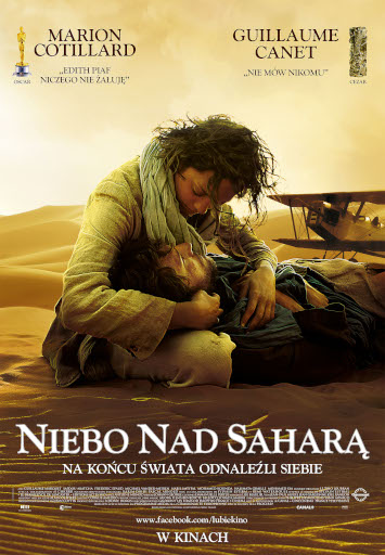 Polski plakat filmu 'Niebo Nad Saharą'