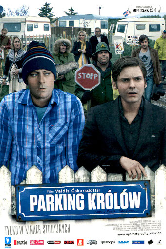 Przód ulotki filmu 'Parking Królów'