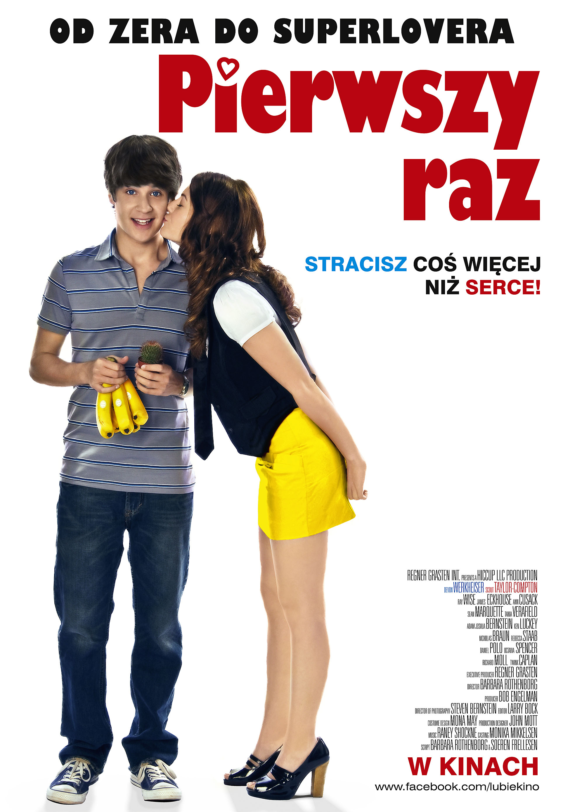 Polski plakat filmu 'Pierwszy Raz'