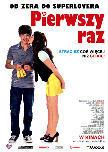 Przód ulotki filmu 'Pierwszy Raz'