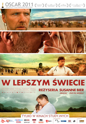 Polski plakat filmu 'W Lepszym Świecie'