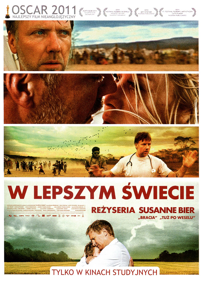 Ulotka filmu 'W Lepszym Świecie (przód)'