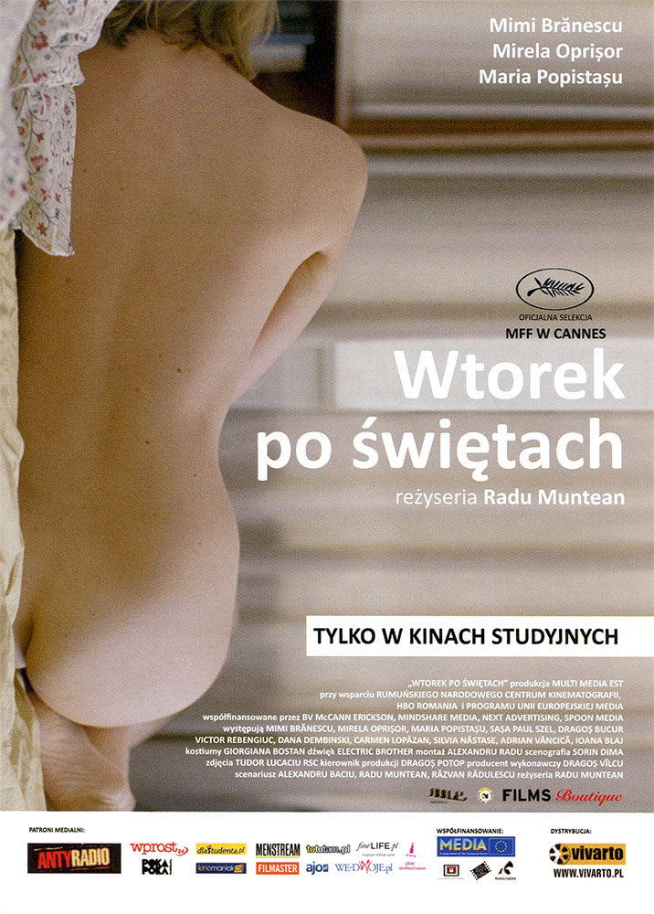 Ulotka filmu 'Wtorek, Po Świętach (przód)'