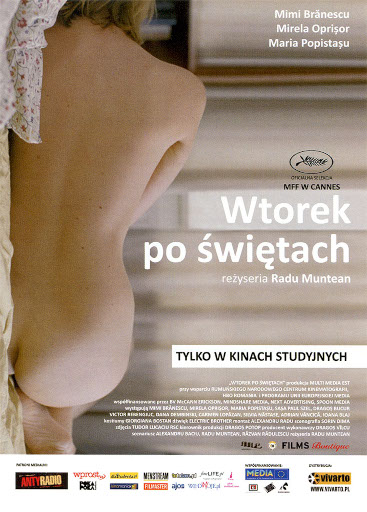 Przód ulotki filmu 'Wtorek, Po Świętach'