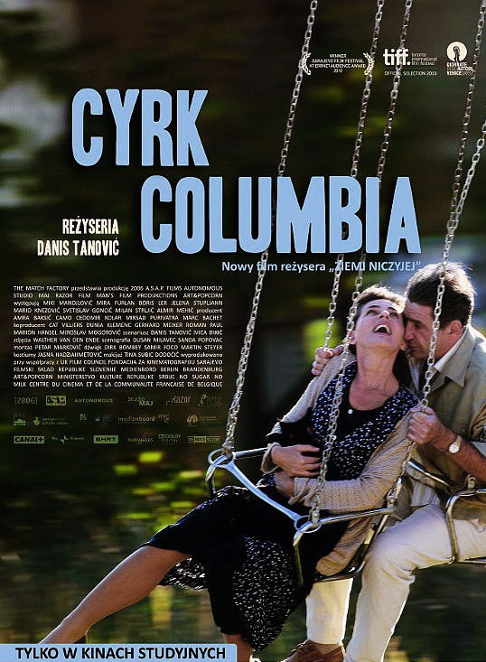 Polski plakat filmu 'Cyrk Columbia'