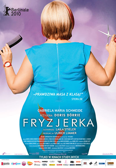 Polski plakat filmu 'Fryzjerka'