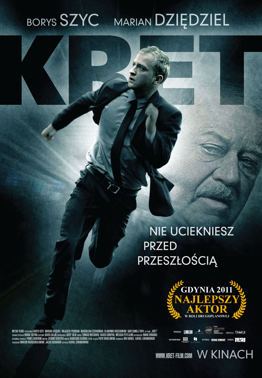 Polski plakat filmu 'Kret'