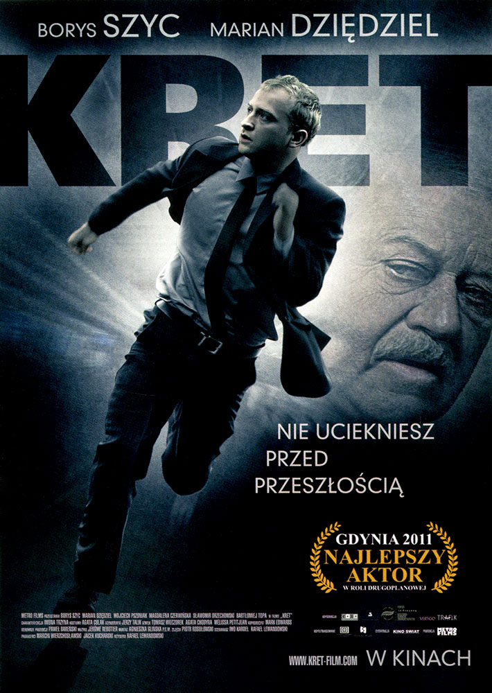 Ulotka filmu 'Kret (przód - wersja B)'