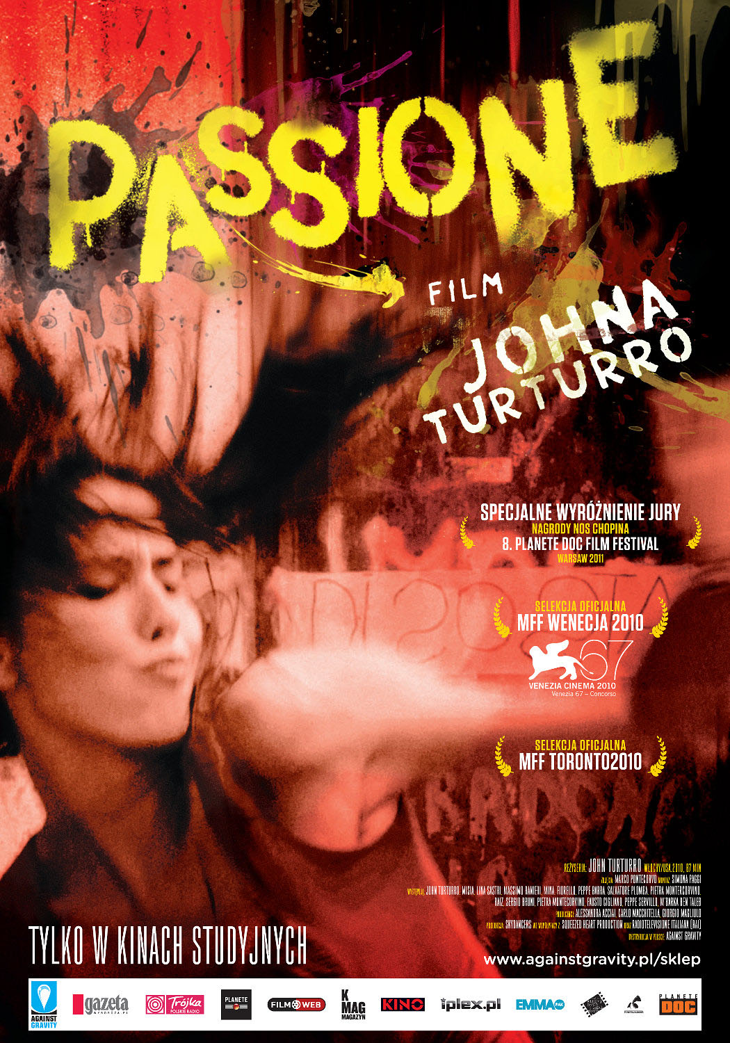 Polski plakat filmu 'Passione'