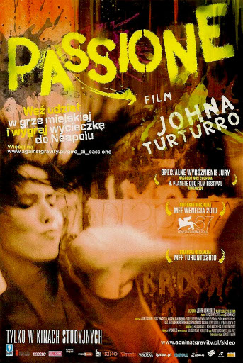 Przód ulotki filmu 'Passione'