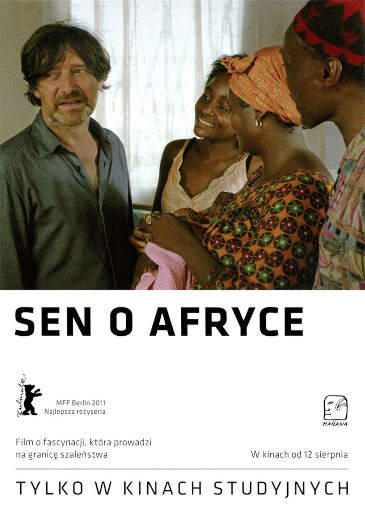 Przód ulotki filmu 'Sen O Afryce'