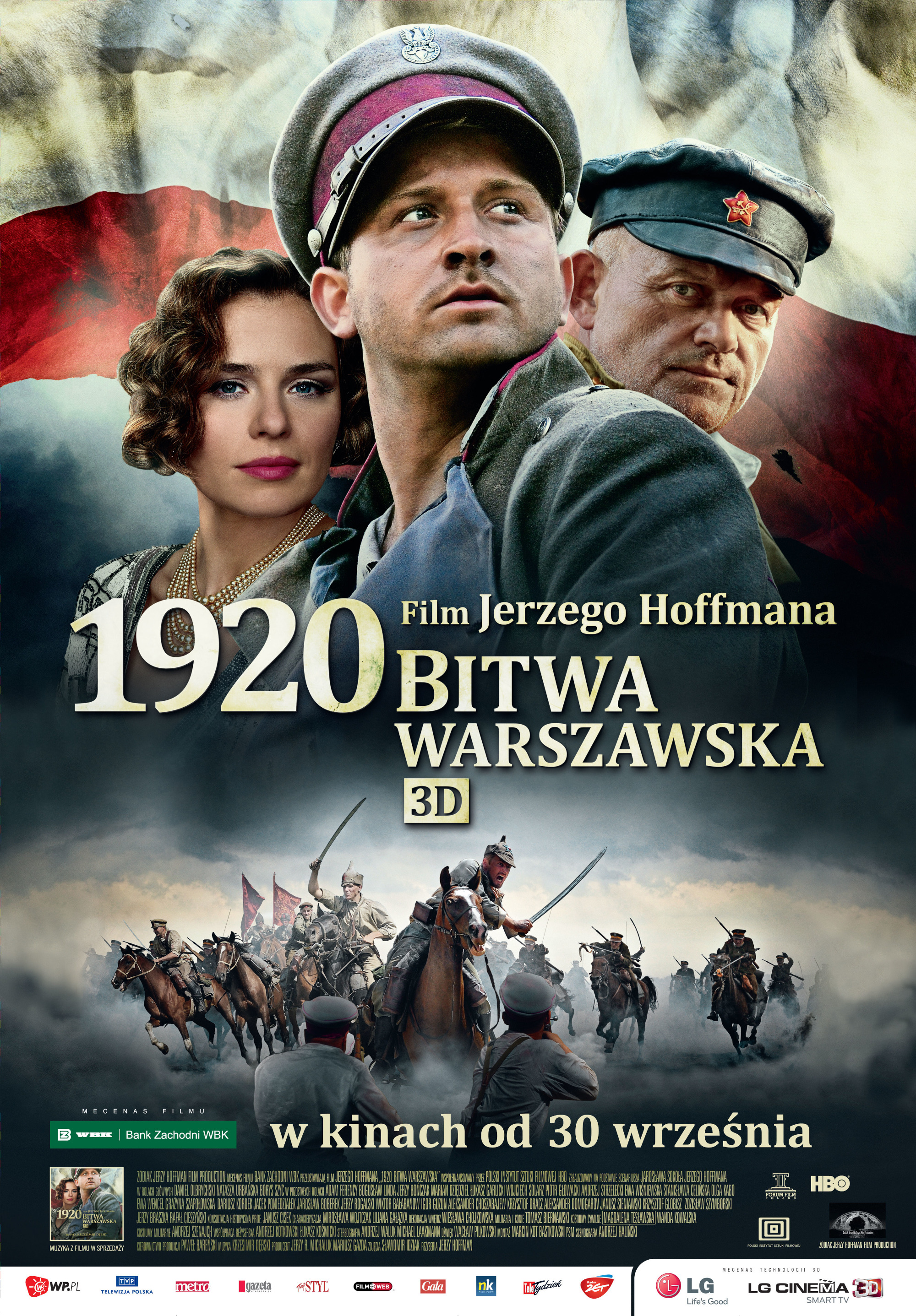 Polski plakat filmu '1920 Bitwa Warszawska'