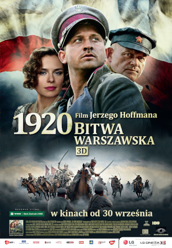 Polski plakat filmu '1920 Bitwa Warszawska'