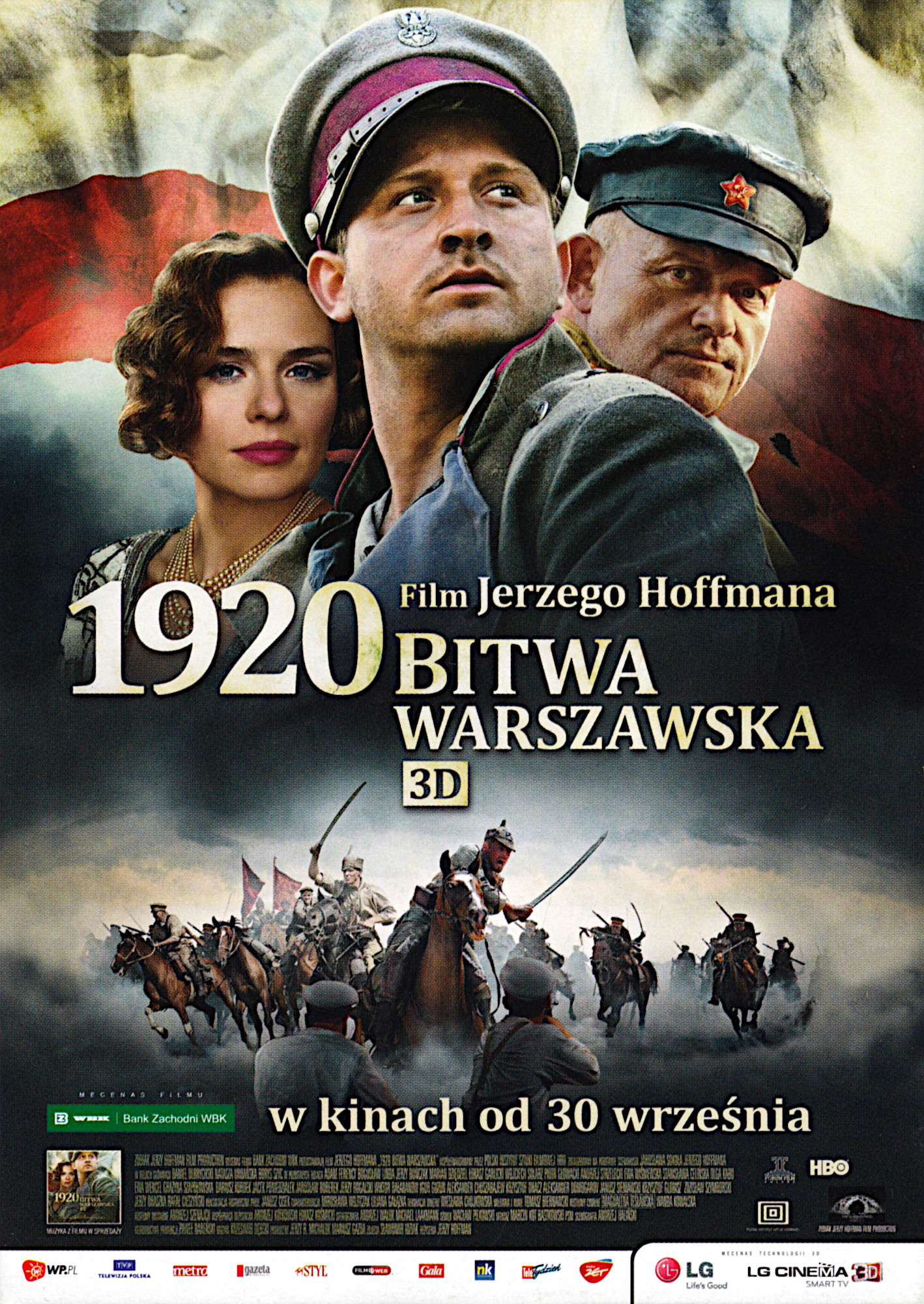 Ulotka filmu '1920 Bitwa Warszawska (przód)'