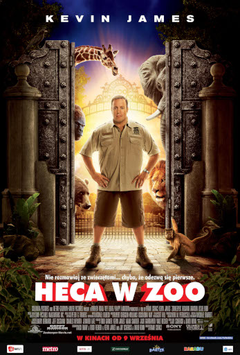 Polski plakat filmu 'Heca W Zoo'