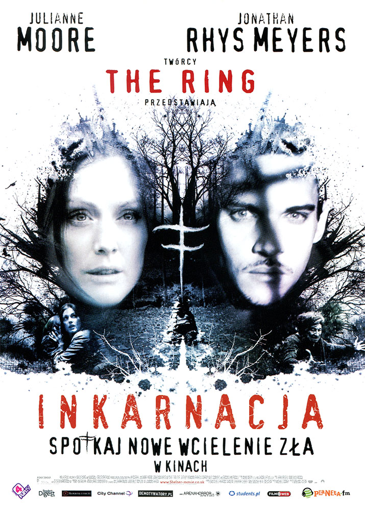 Ulotka filmu 'Inkarnacja (przód - wersja B)'