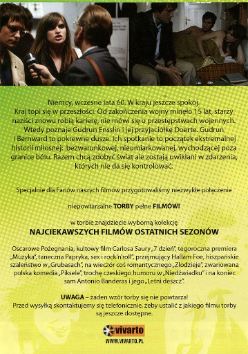 Tył ulotki filmu 'Jeśli Nie My To Kto?'