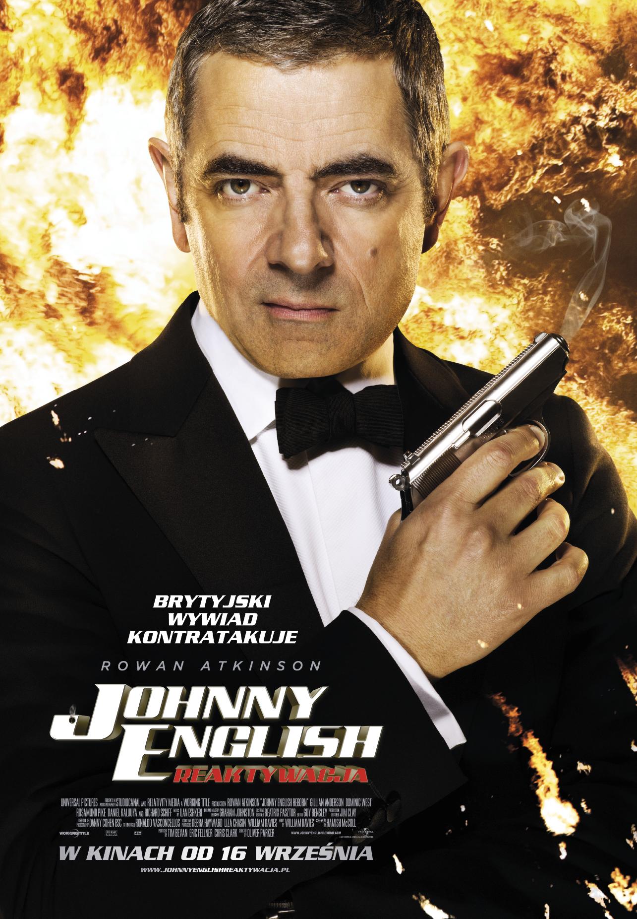 Polski plakat filmu 'Johnny English Reaktywacja'