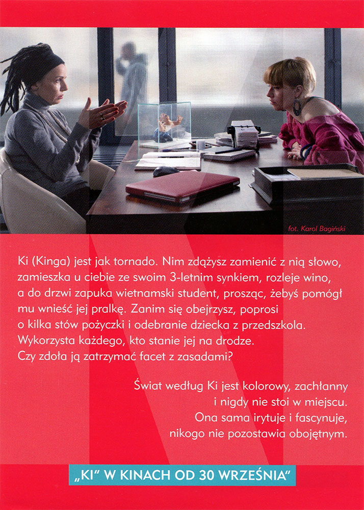 Ulotka filmu 'Ki (tył)'