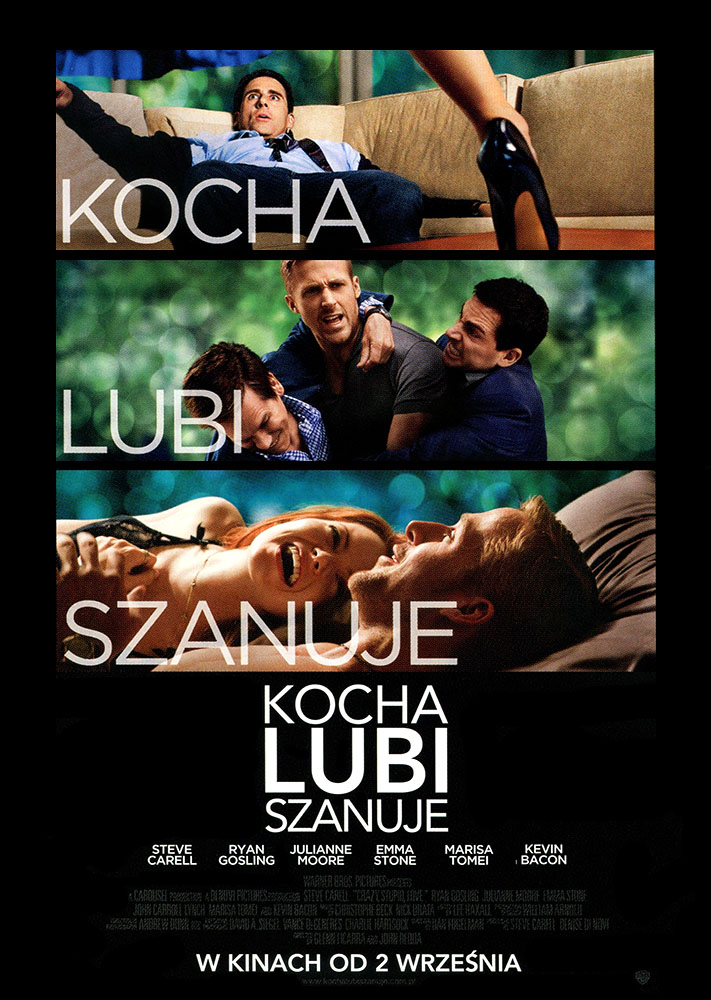 Ulotka filmu 'Kocha, Lubi, Szanuje (przód)'