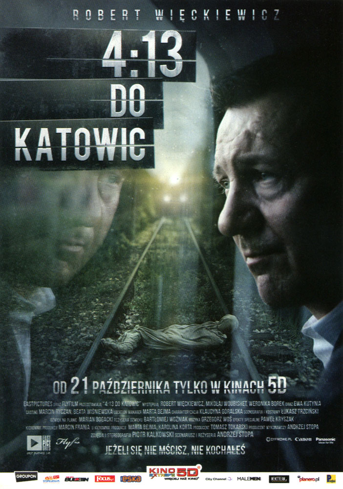 Ulotka filmu '4:13 Do Katowic (przód)'