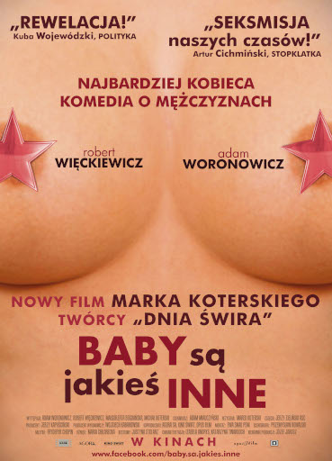Polski plakat filmu 'Baby Są Jakieś Inne'
