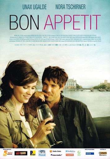 Przód ulotki filmu 'Bon Appétit'