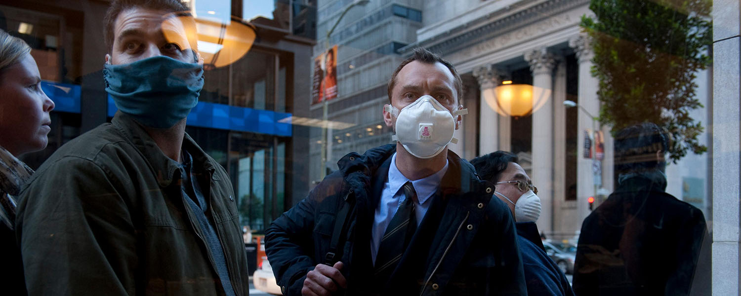 Baner filmu 'Contagion - Epidemia Strachu'