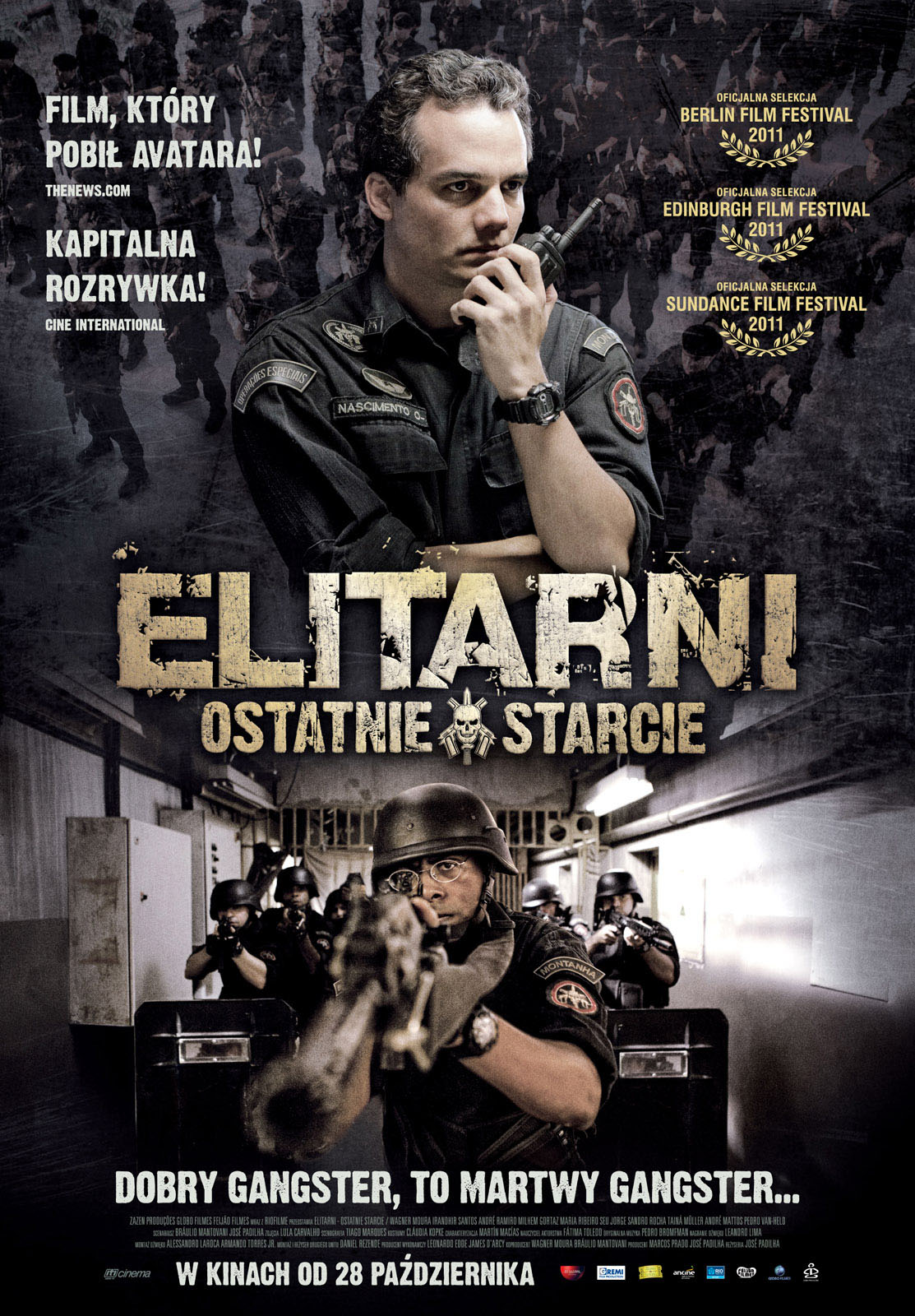 Polski plakat filmu 'Elitarni - Ostatnie Starcie'