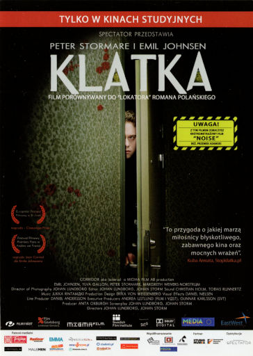 Przód ulotki filmu 'Klatka'