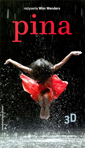 Przód ulotki filmu 'Pina'