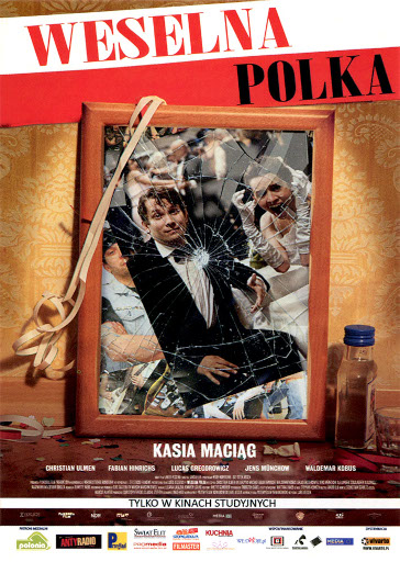 Przód ulotki filmu 'Weselna Polka'