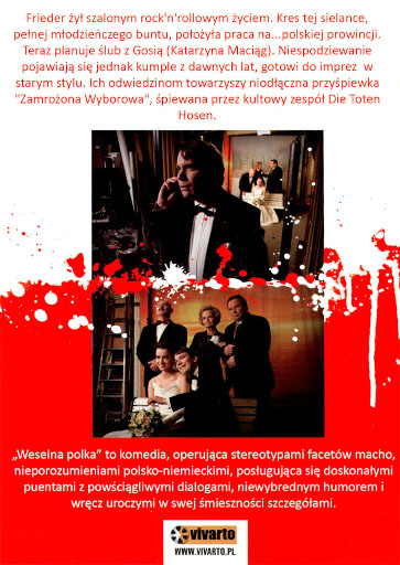 Tył ulotki filmu 'Weselna Polka'