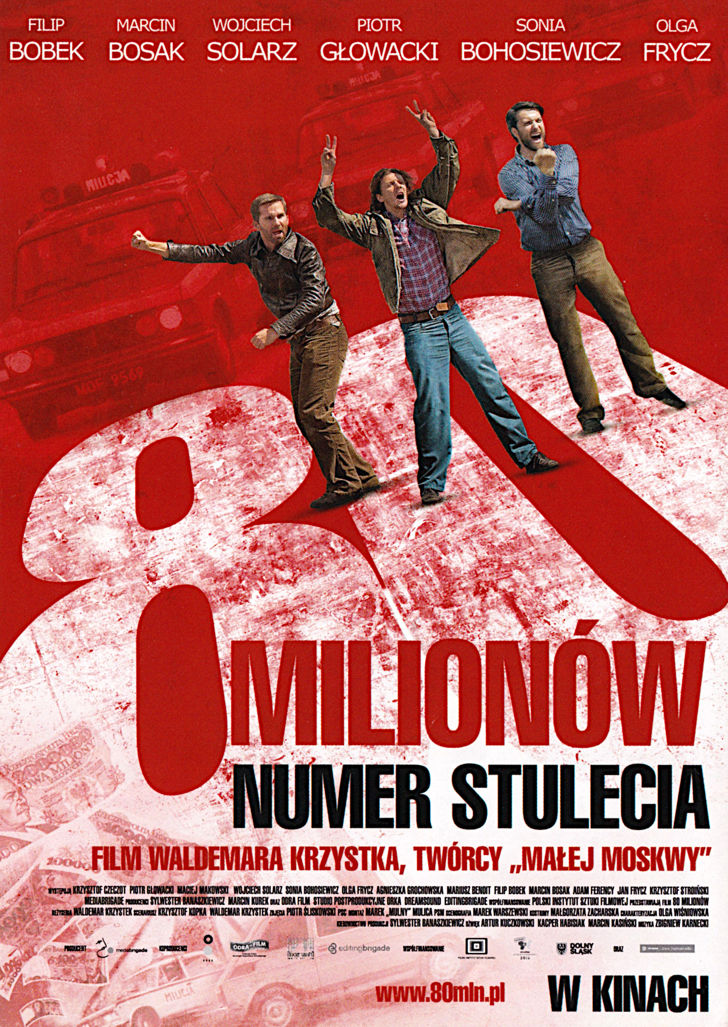 Ulotka filmu '80 Milionów (przód)'