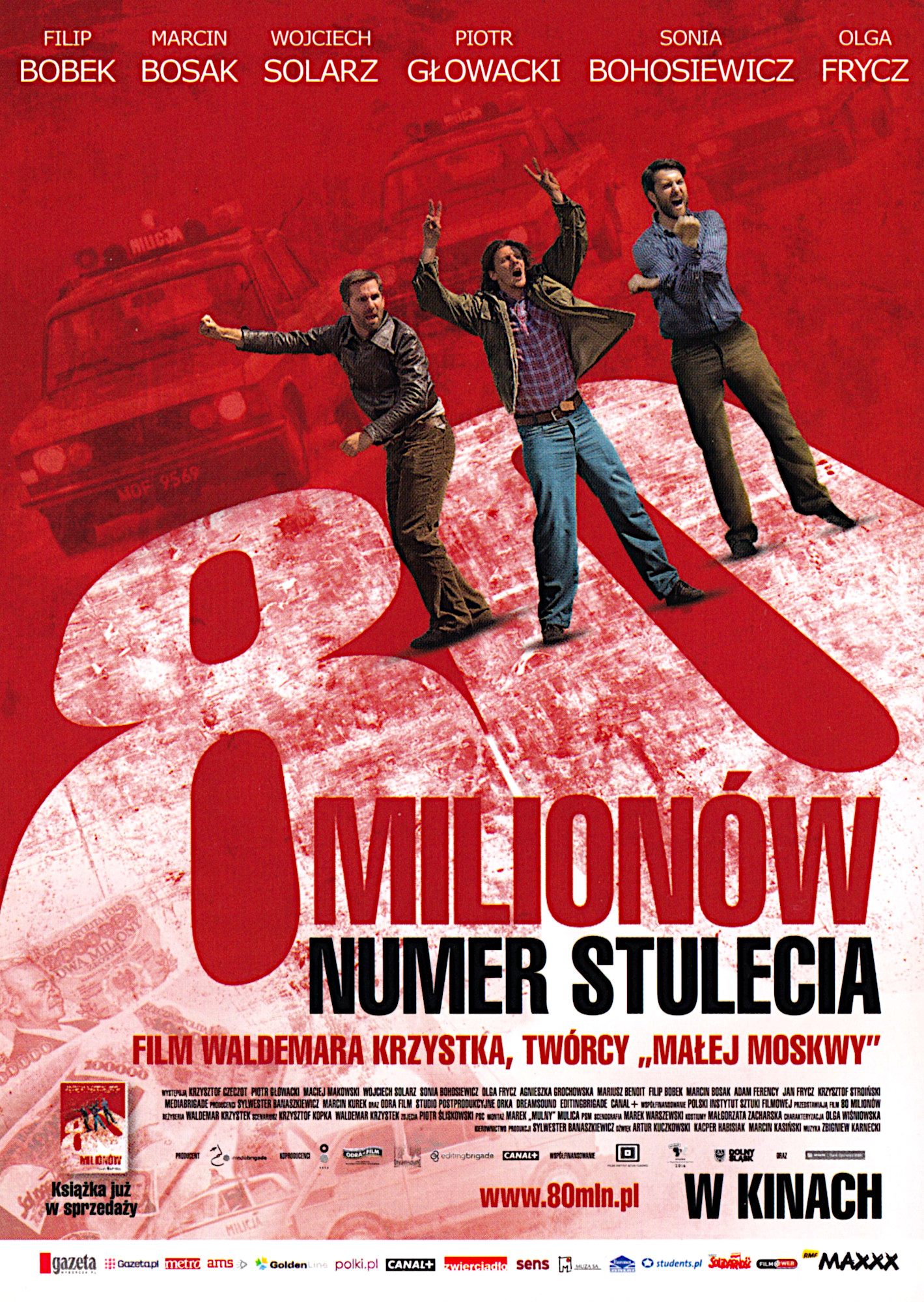 Ulotka filmu '80 Milionów (przód - wersja B)'