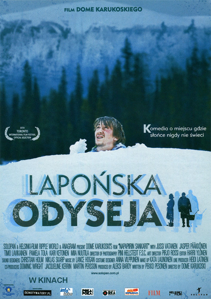 Ulotka filmu 'Lapońska Odyseja (przód)'