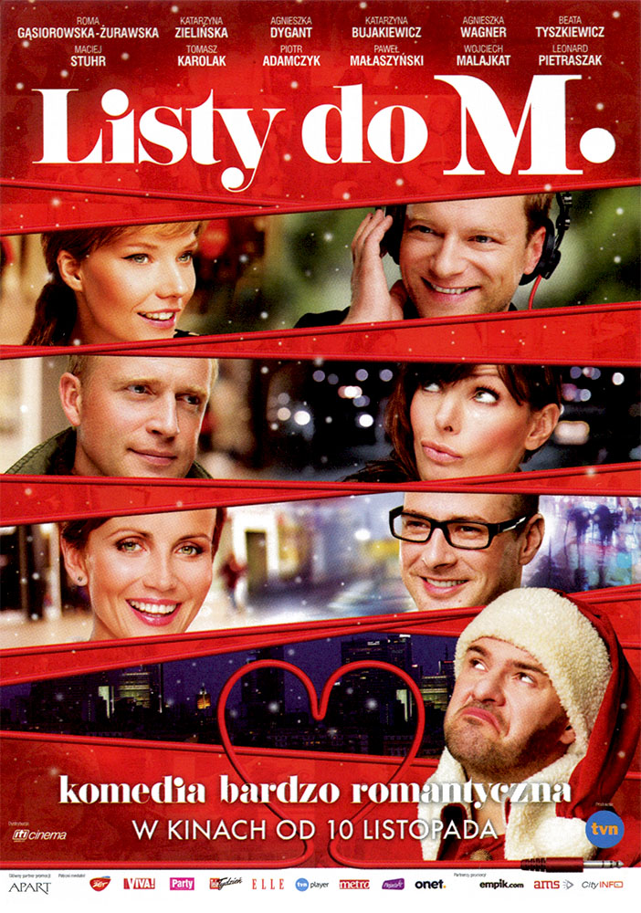 Ulotka filmu 'Listy Do M. (przód)'