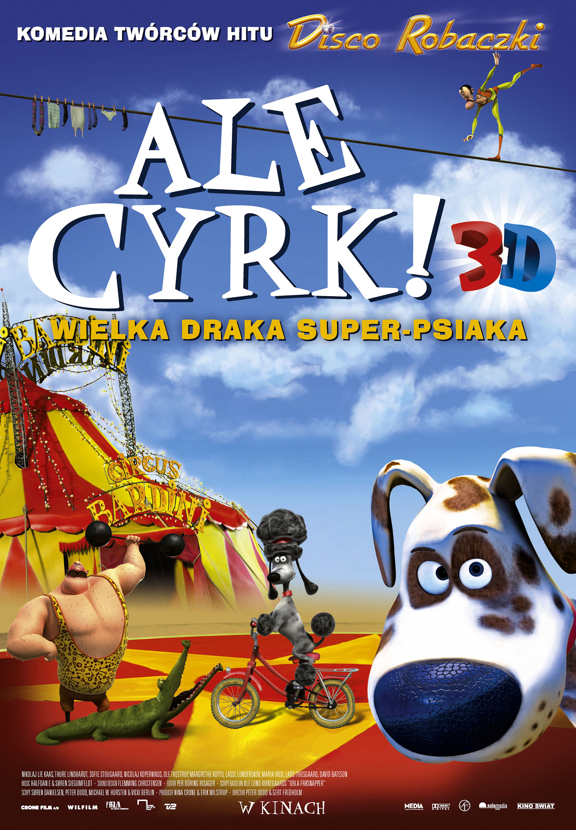 Polski plakat filmu 'Ale Cyrk!'